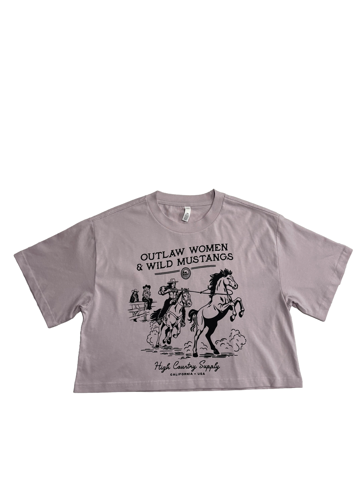 Outlaw Women Crop Tee